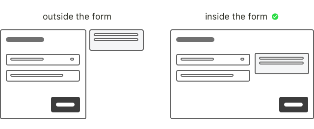 Wireframing solutions for campaign details