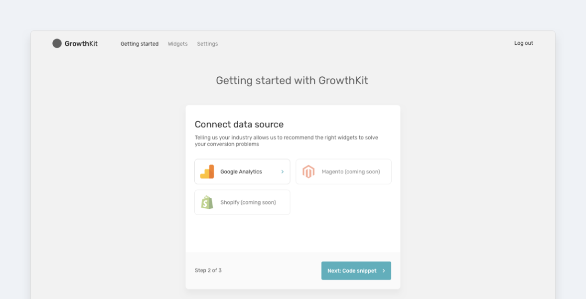 Building a platform to increase sales